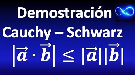 desigualdad de cauchy schwarz vectores